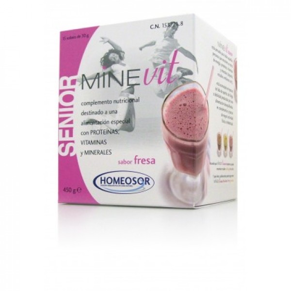MINEVIT SENIOR FRESA 15 SOBRES PHARMASOR
