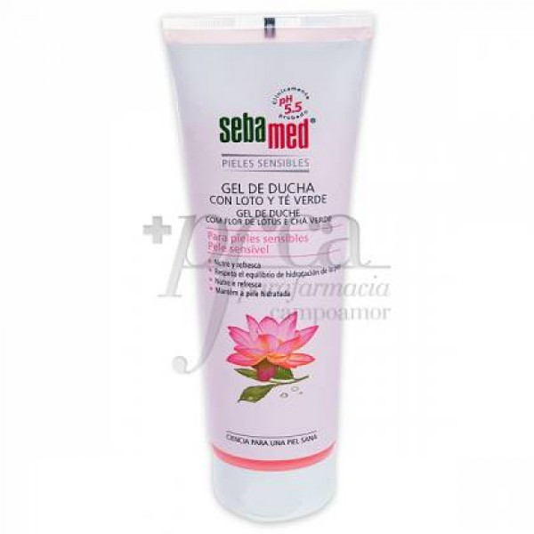 SEBAMED GEL DE DUCHA CON LOTO Y TE VERDE 250 ML