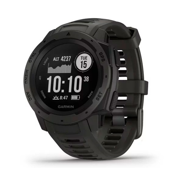 Garmin instinct graphite 45mm smartwatch resistente gnss gps ant+ bluetooth