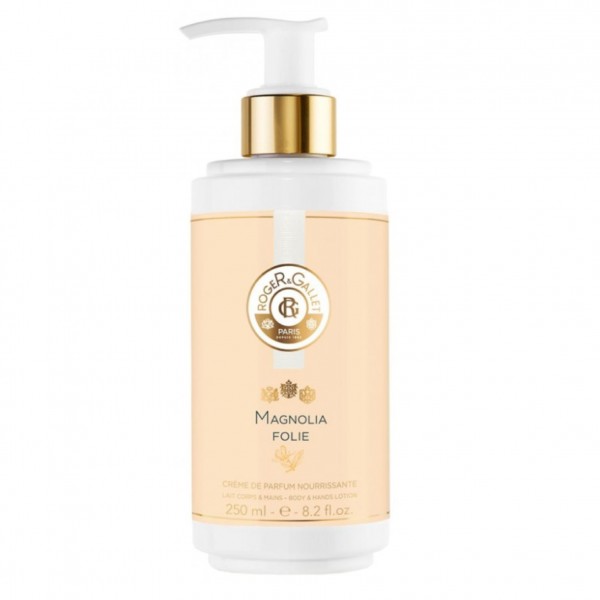 ROGER Y GALLET LECHE HIDRATANTE CUERPO Y MANOS MAGNOLIA FOLIE 250 ML