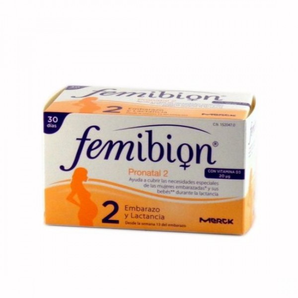 FEMIBION PRONATAL 2 30 COMP/30 CAPS DHA