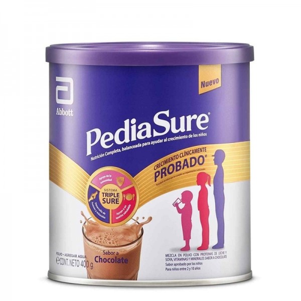PEDIASURE CHOCOLATE 400 GRAMOS