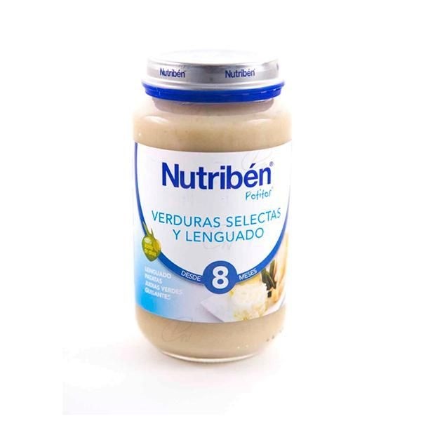 NUTRIBEN VERDURAS SELECTAS Y LENGUADO  250 G