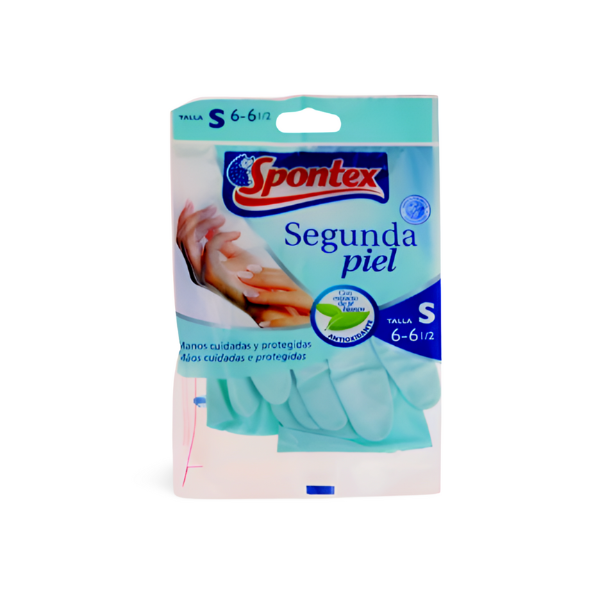 Spontex guantes Segunda Piel Talla S