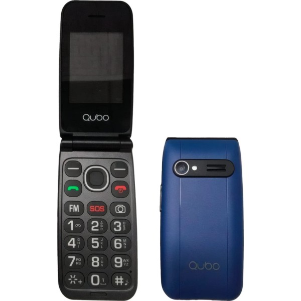 Qubo senior neonw-bl 4g azul / móvil 2.4"
