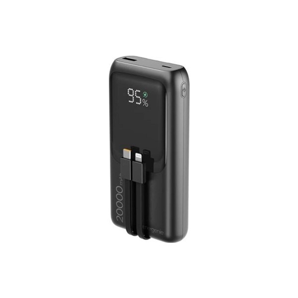 Gembird powerbank con cables 20w 20000 mah