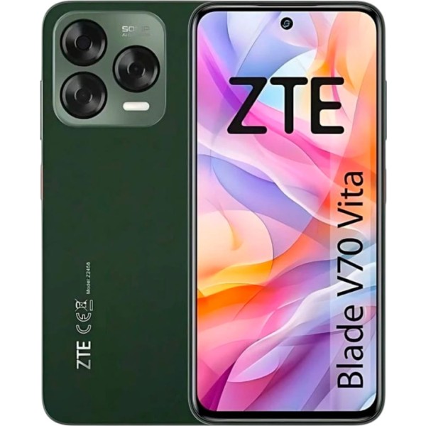 Zte blade v70 vita 4g green / 4+256gb / 6.7" 120hz hd+