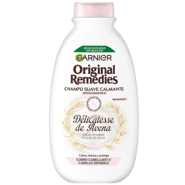 Garnier Original Remedies champú Suave Calmante Avena 400ml