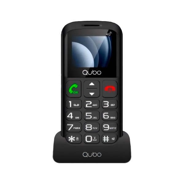 Qubo p-186bkc 4g black / móvil 1,77"